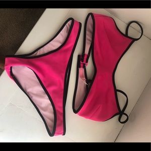 Hot Pink Victoria’s Secret bikini